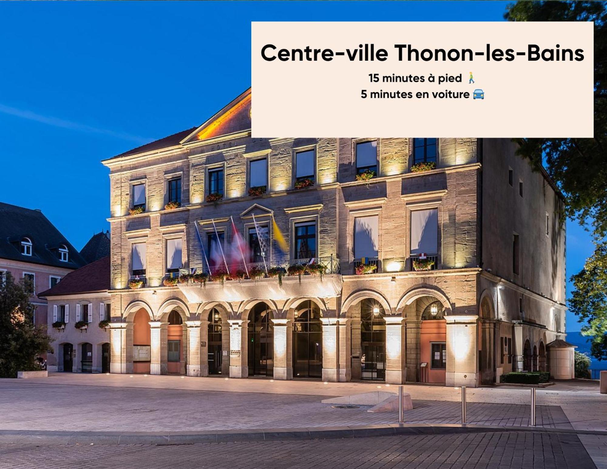 Cosy Et Moderne - Lac Leman Thonon-les-Bains Exterior foto